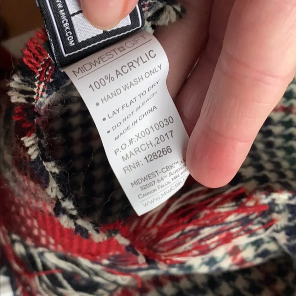 Plaid Blanket Scarf Shawl